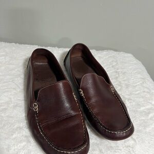 COLE HAAN Brown women’s Leather Loafers